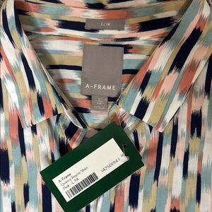 Men's Multicolor Casual Button Down Shirt